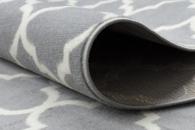 Behúň BCF MORAD Trelis koniczyna marokánska sivý / krém - Výpredaj