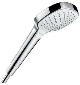 Hansgrohe Croma Select E Vario, ručná sprcha 3jet, biela/chrómová, HAN-26812400