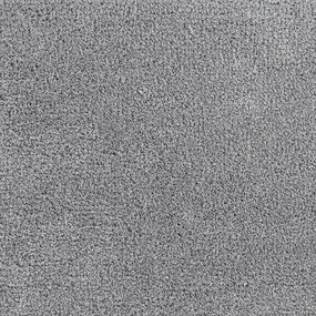 Spoltex, Metrážny koberec Elizabet 274 sv. šedá, na mieru, šíře 4m, šedá, filc, chodba / predsieň
