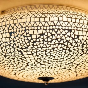 Stropná lampa stropnica Melon mozaika STARS Ø50 cm