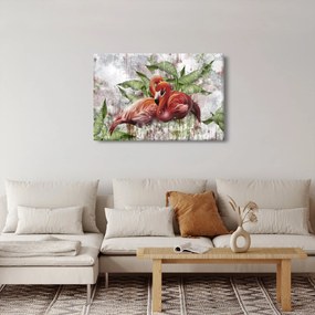 Obraz - Plameniaky (90x60 cm)