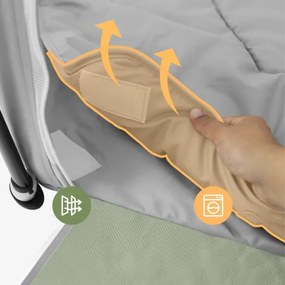 Detská ohrádka Cozy 30 sivá