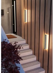 Eglo 900677 - LED Vonkajšie nástenné svietidlo NEVIANO 2xLED/7W/230V 3000K IP55