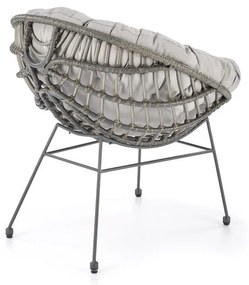 ZÁHRADNÉ KRESLO MAREA ŠEDÉ