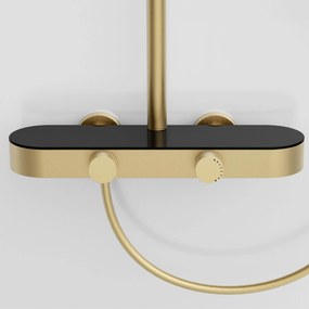 Rea Creo, sprchový set s funkciou bidetovej spŕšky, zlatá matná, REA-P0361