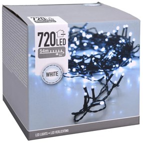 Vánoční světelný LED řetěz Decor 5,4 m studená bílá