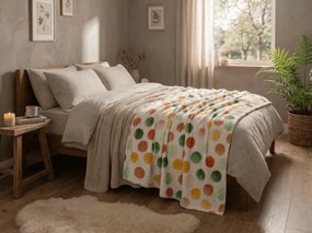 Mikroplyšová deka DOTELLA, farebná Rozmer: 200 x 220 cm