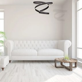 LED Luster na lanku ANDROMEDA LED/45W/230V