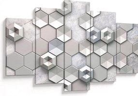 Obraz 3D abstrakcie (150x105 cm)