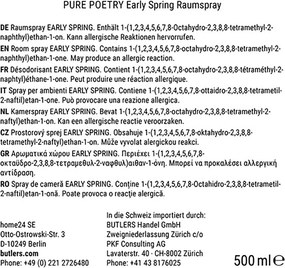 PURE POETRY Vôňa do bytu v spreji Early Spring 500 ml