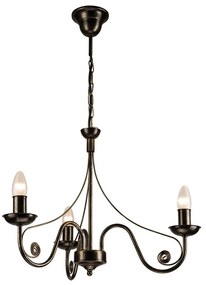 Luster na reťazi DONATO 3xE14/40W/230V