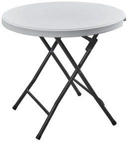 Okrúhly záhradný jedálenský stôl ø 80 cm - Rojaplast