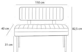 Lavice VINA II s úložným prostorem 110 cm borovice - výber z 7 prevedení