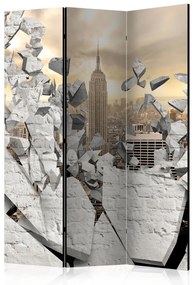 Artgeist Paraván - City behind the Wall [Room Dividers]