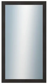 DANTIK - Zrkadlo v rámu, rozmer s rámom 50x90 cm z lišty 4020 hnedá (2767)