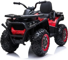 LEAN CARS Elektrická štvorkolka XMX607 červená lakovaná Spider