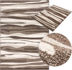 Koberec Sari K186A svetlohnedý