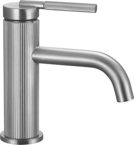 Rea Argon, umývadlová batéria h-165, brúsená oceľ, REA-B6449