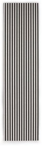 Dekoratívny akustický panel, 2400 x 600 mm, čierna / béžová