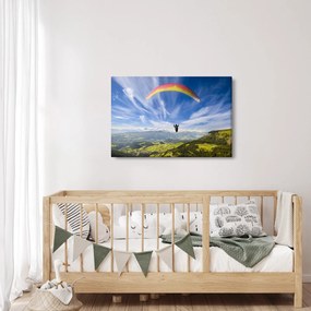 Obraz - Paragliding (90x60 cm)