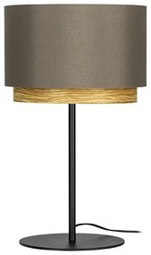 Eglo 390123 - Stolná lampa MARCHENA 1xE27/40W/230V hnedá