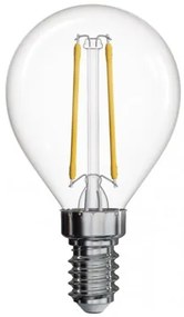 LED žiarovka E14, 2W, 2700K, 250lm, miniglobe
