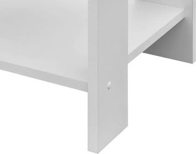 Konferenčný stolík Lena, biely