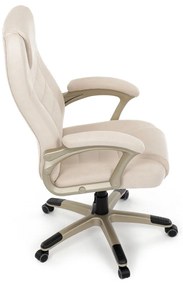 Autronic KA-C713 CRM2 Kancelárska stolička,krémová