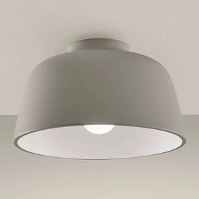 LEDS-C4 Miso stropné svetlo Ø 28,5cm kameňová sivá