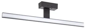 Aigostar B.V. Aigostar - LED Kúpeľňové osvetlenie zrkadla LED/12W/230V 4000K 60 cm IP44 čierna AI1463