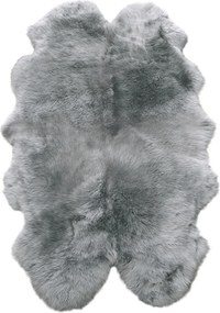 XXXLutz OVČIA KOŽUŠINA, 105/180 cm, strieborná - Koberce - 003580019860