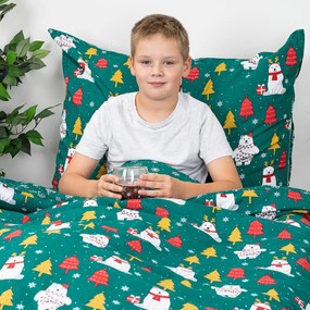 4Home Bavlnené obliečky Polar Bear, 140 x 200 cm, 70 x 90 cm