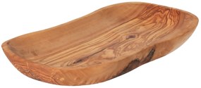 ČistéDrevo Miska z olivového dreva oválna 26 cm