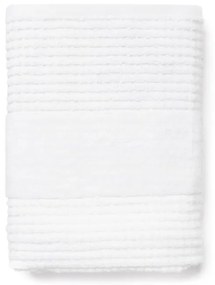 Biely froté uterák z Bio bavlny 50x100 cm Check – JUNA