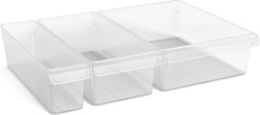 2. akosť - Sada 3ks organizérov do chladničky, ROTHO LOFT FRIDGE, antibakteriálna 5l+3l+1,5l