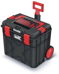 Kufor s kolieskami A, 51 cm, organizér II, čierna