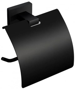 Rea príslušenstvo, držiak toaletného papiera OSTE 05, čierna matná, REA-80045