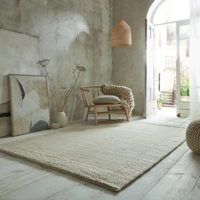 Béžový vlnený koberec 170x120 cm Rue - Flair Rugs