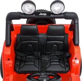 Ramiz Jeep Wrangler Rubicon LIFT elektrické autíčko pre deti oranžové