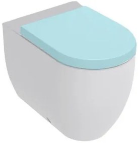 Kerasan Kerasan, FLO WC kombi misa 36x60cm, spodný/zadný odpad, biela, 311701