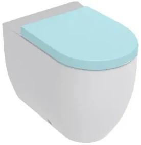 Kerasan Kerasan, FLO WC kombi misa 36x60cm, spodný/zadný odpad, biela, 311701