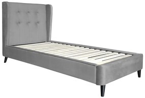Postel Estella 90x200 šedá