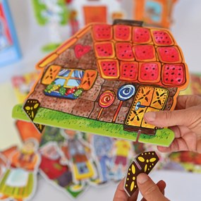 MARIONETINO Bábky a kulisy k rozprávke Janko a Marienka