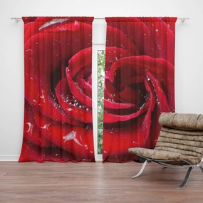Sablio Záves Ruža: 2 ks 140x250 cm