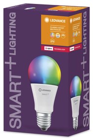 LEDVANCE Inteligentná LED žiarovka SMART+ ZB, E27, A60, 9W, 806lm, 2700-6500K, teplá-studená biela, RGB