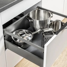 Protišmyková podložka BALVE sivá 48x500 cm