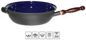 Panvica smalt BSE priemer 26cm/ +pokr 97626 KLC