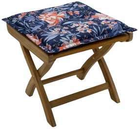 Podsedák na stoličku MADISON MAXIME INDIGO 50x50 cm, modrý