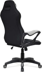 Herná stolička strieborná KA-G408 GREY
