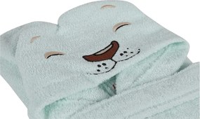 Bavlnený detský župan v mentolovej farbe veľkosť 1-2 roky Aslan – Foutastic